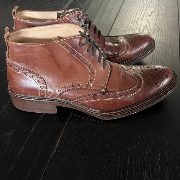 Lorenzo Romagnoli - Men's leather dress boot - Picture 3 of 8